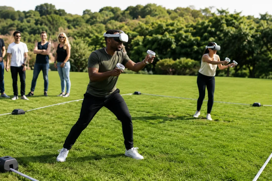 VR Games: Virtuelle Welten als Team-Erlebnis. Bei jedem Wetter, drinnen.